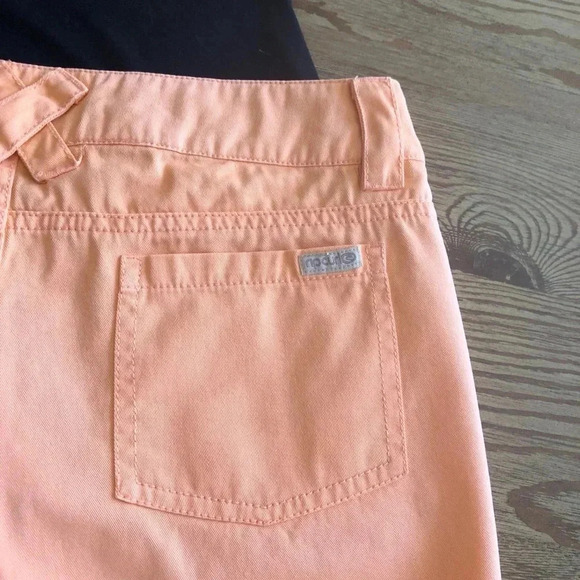 Rip Curl Cut Off Raw Hem Shorts - Picture 7 of 12